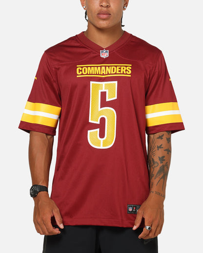 Nike Washington Commanders Jayden Daniels #5 Home Game NFL Jersey Team Red