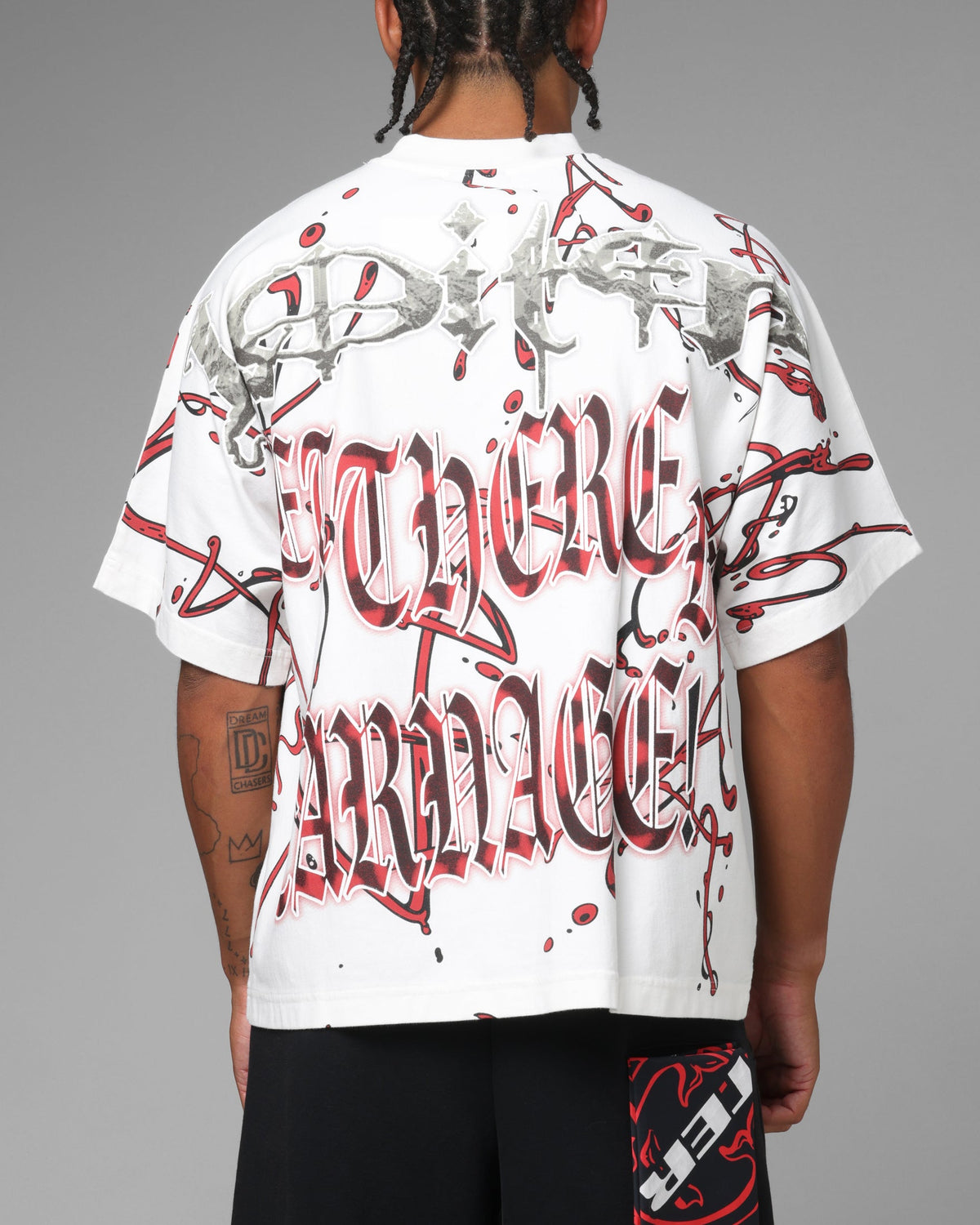 Loiter Marvel Spider-Man Carnage Boxy T-Shirt Off White