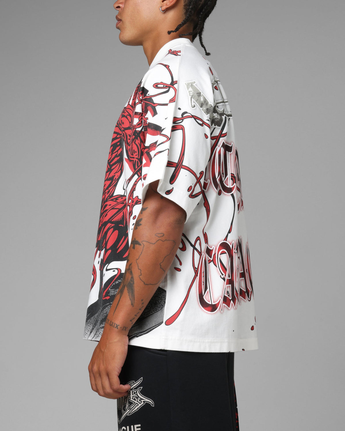 Loiter Marvel Spider-Man Carnage Boxy T-Shirt Off White