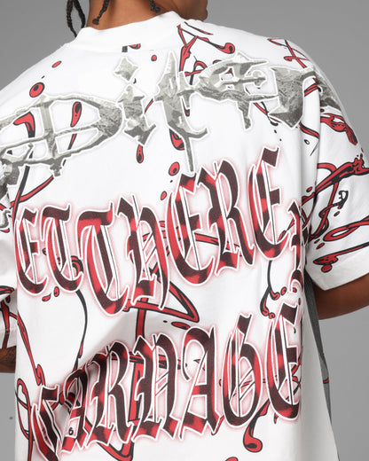 Loiter Marvel Spider-Man Carnage Boxy T-Shirt Off White