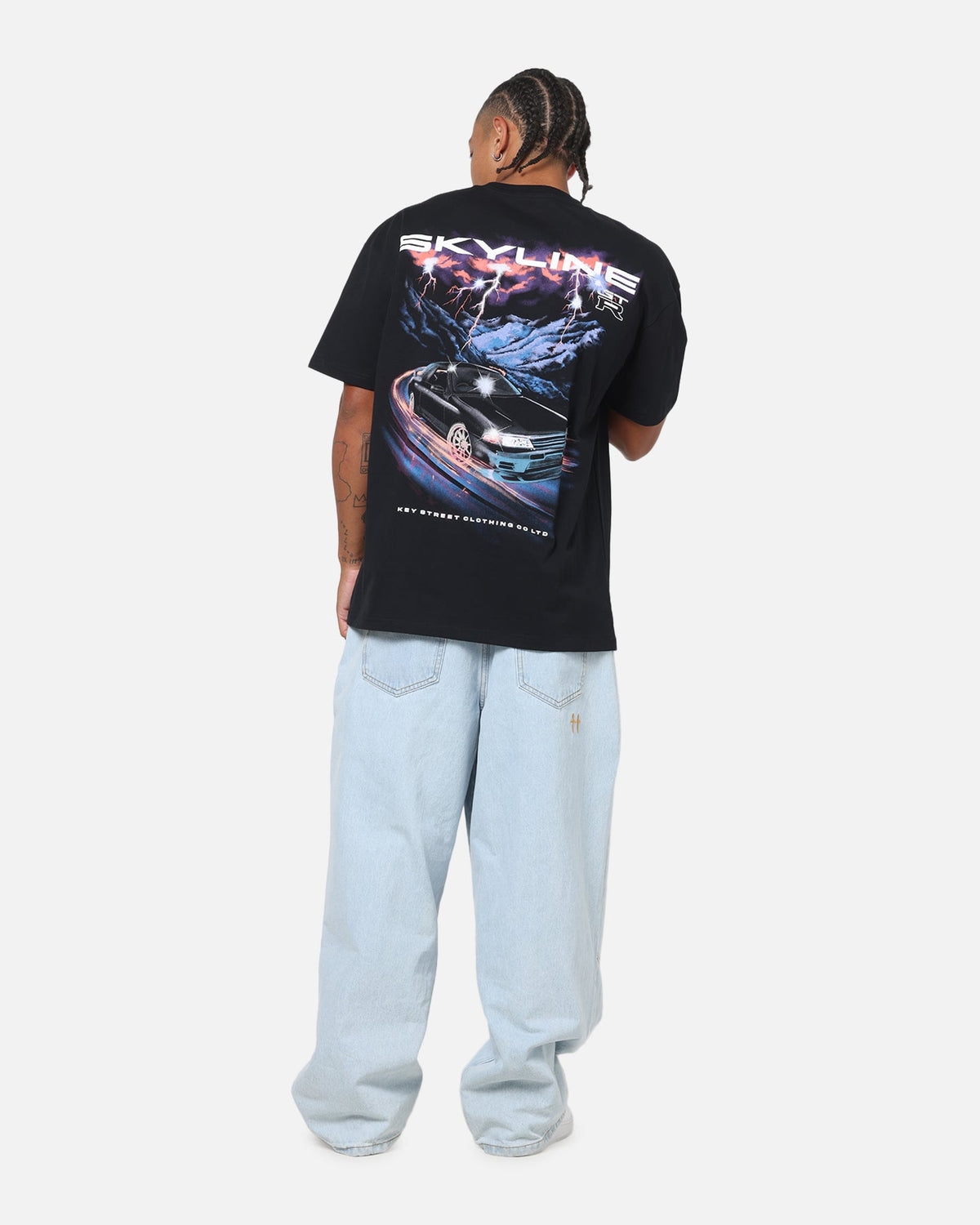 Key Street R32 Storm Heavy T-Shirt Black