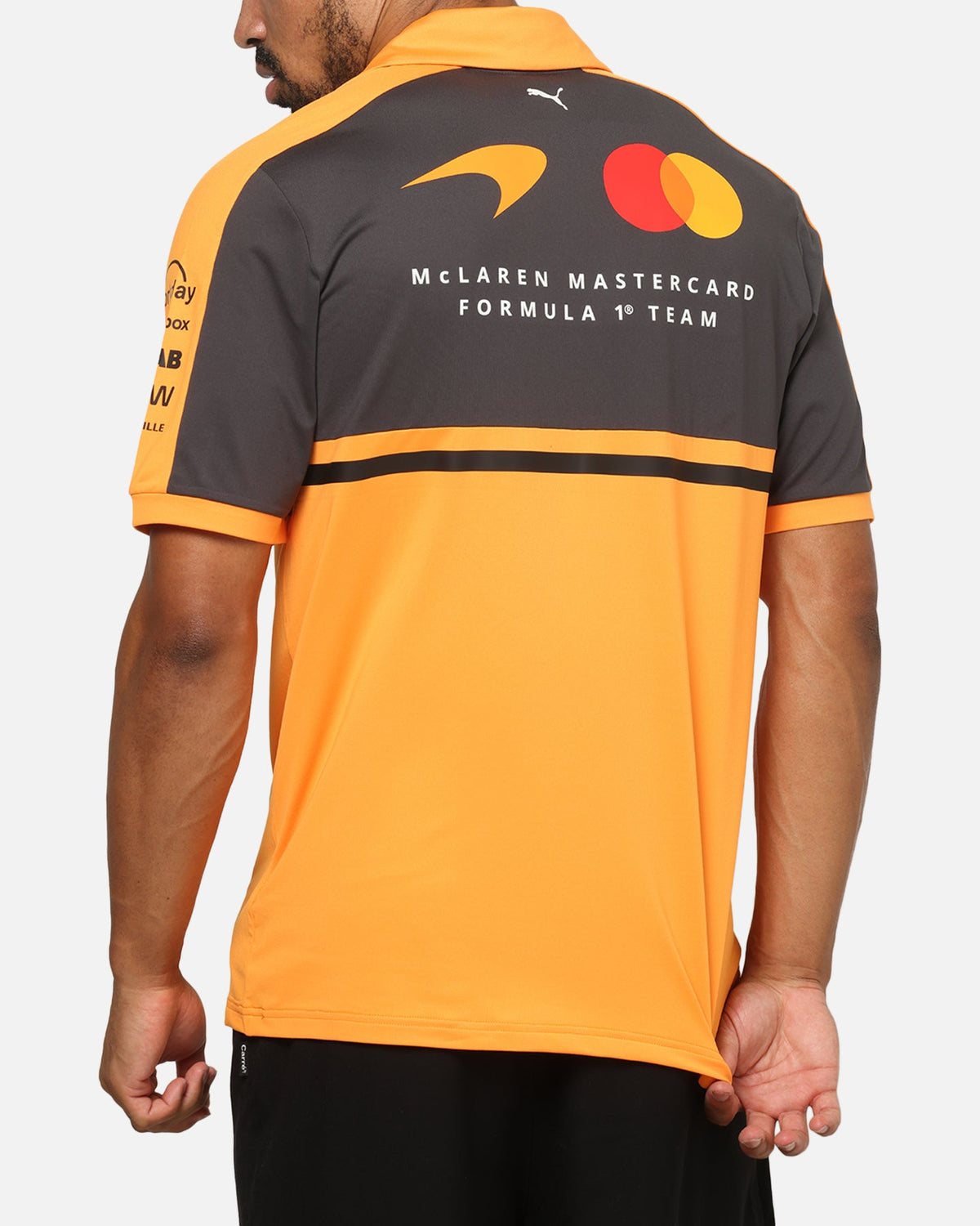 Puma X Mclaren F1 Team Replica Polo Shirt Papaya
