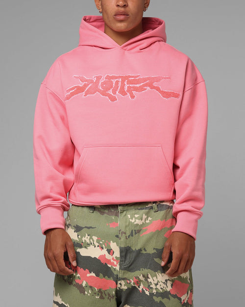 Loiter Global Hoodie Pink
