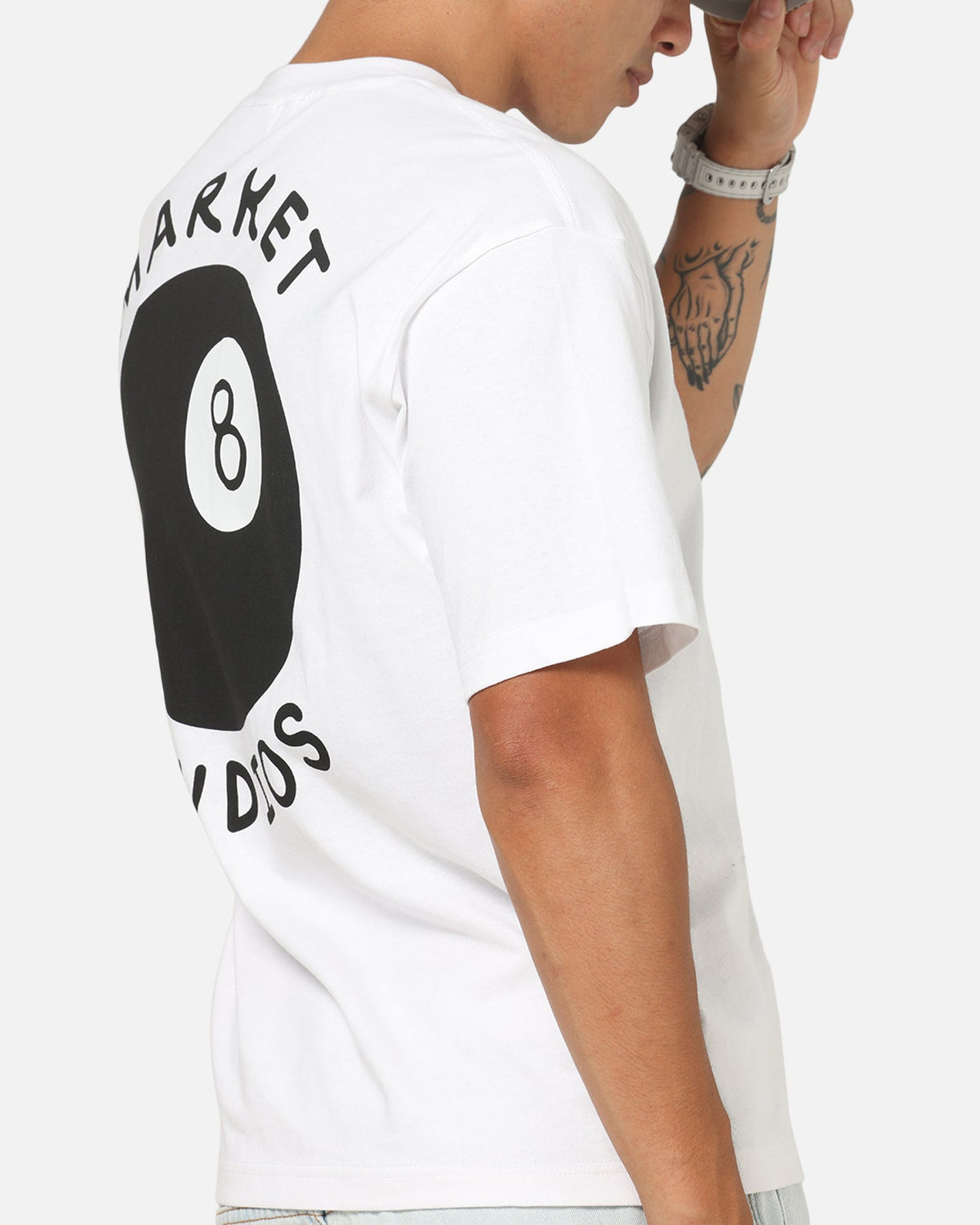 Market Eight Ball T-Shirt White