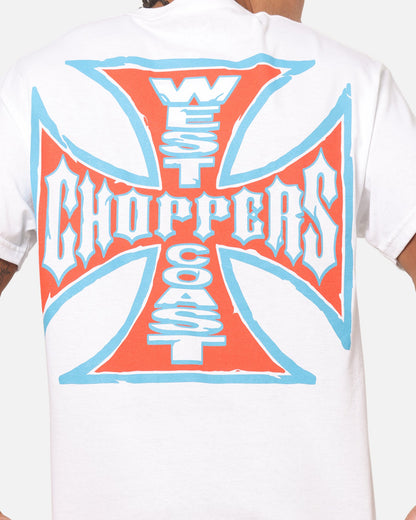 West Coast Choppers 80's Chiseled Logo T-Shirt White