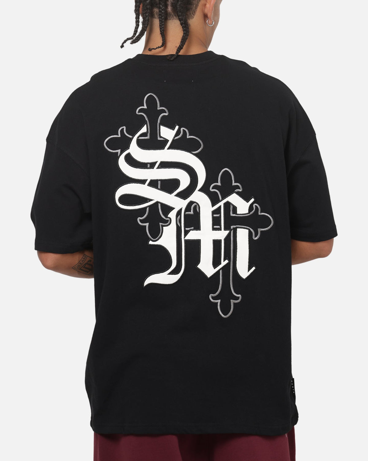 Saint Morta Alter Boxy T-Shirt Black