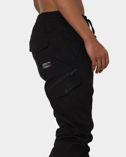 Carré Evolution Cargo Joggers Black/Black