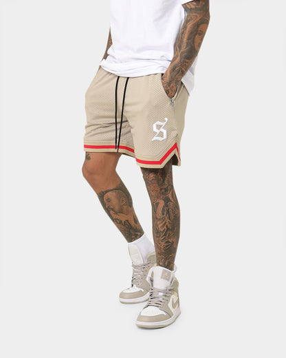 Saint Morta Envogue All-Star Basketball Shorts Stone/Red