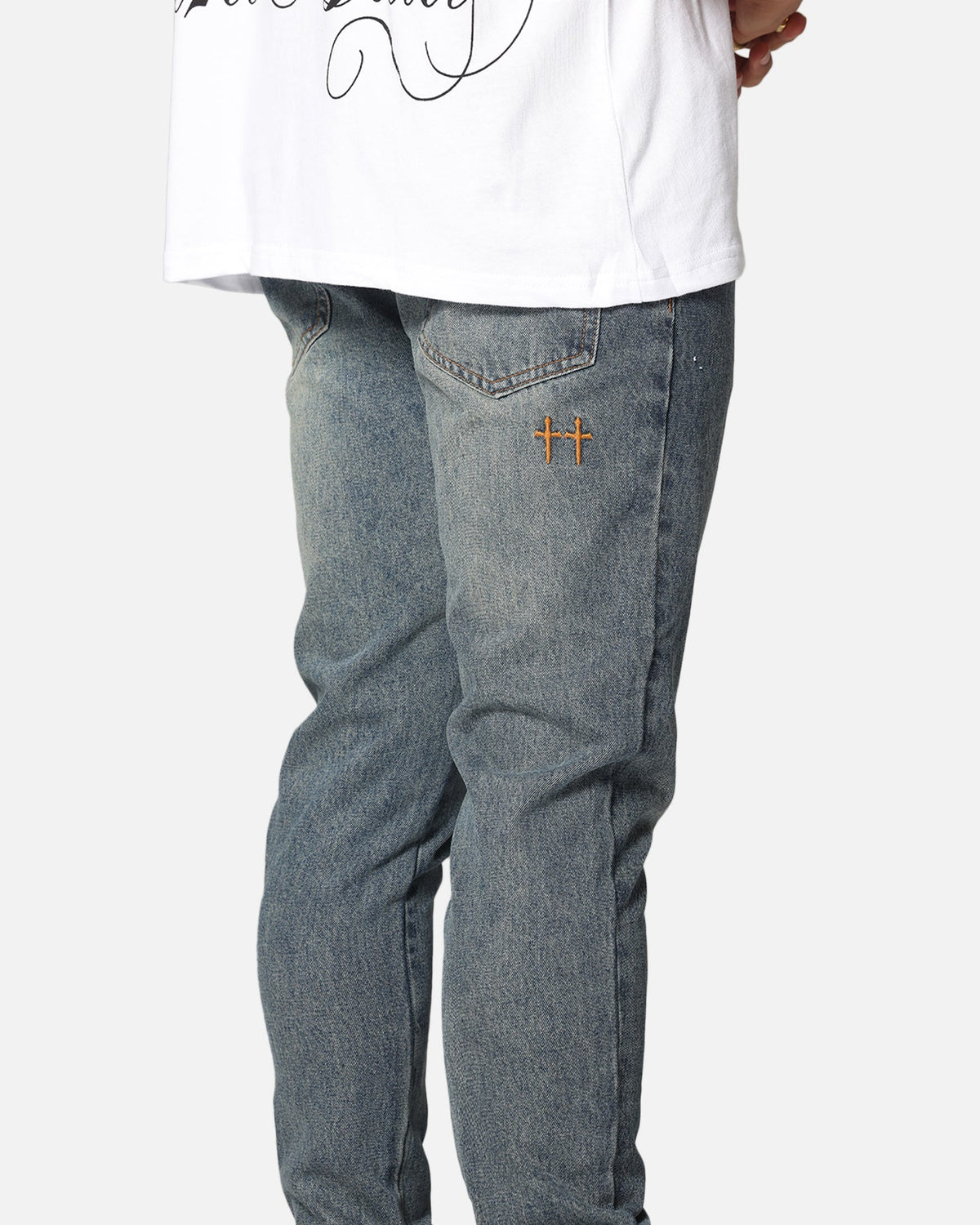 Saint Morta Fimi Jeans Dirty Denim