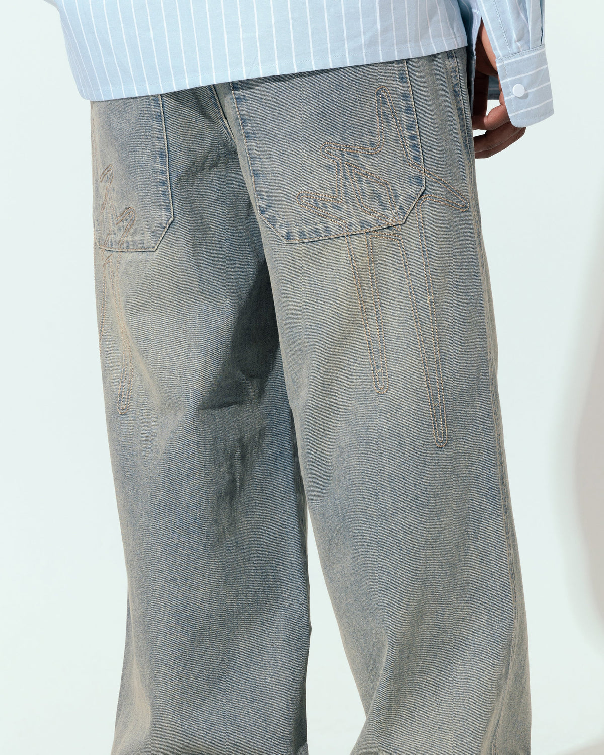 Loiter Star Born Jeans Washed Blue