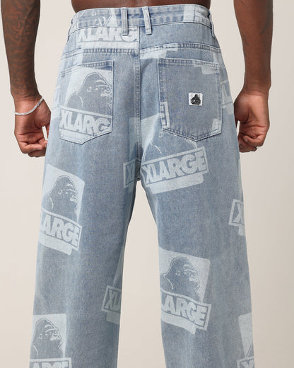 X-Large OG Bull Denim 91 Pants Light Denim