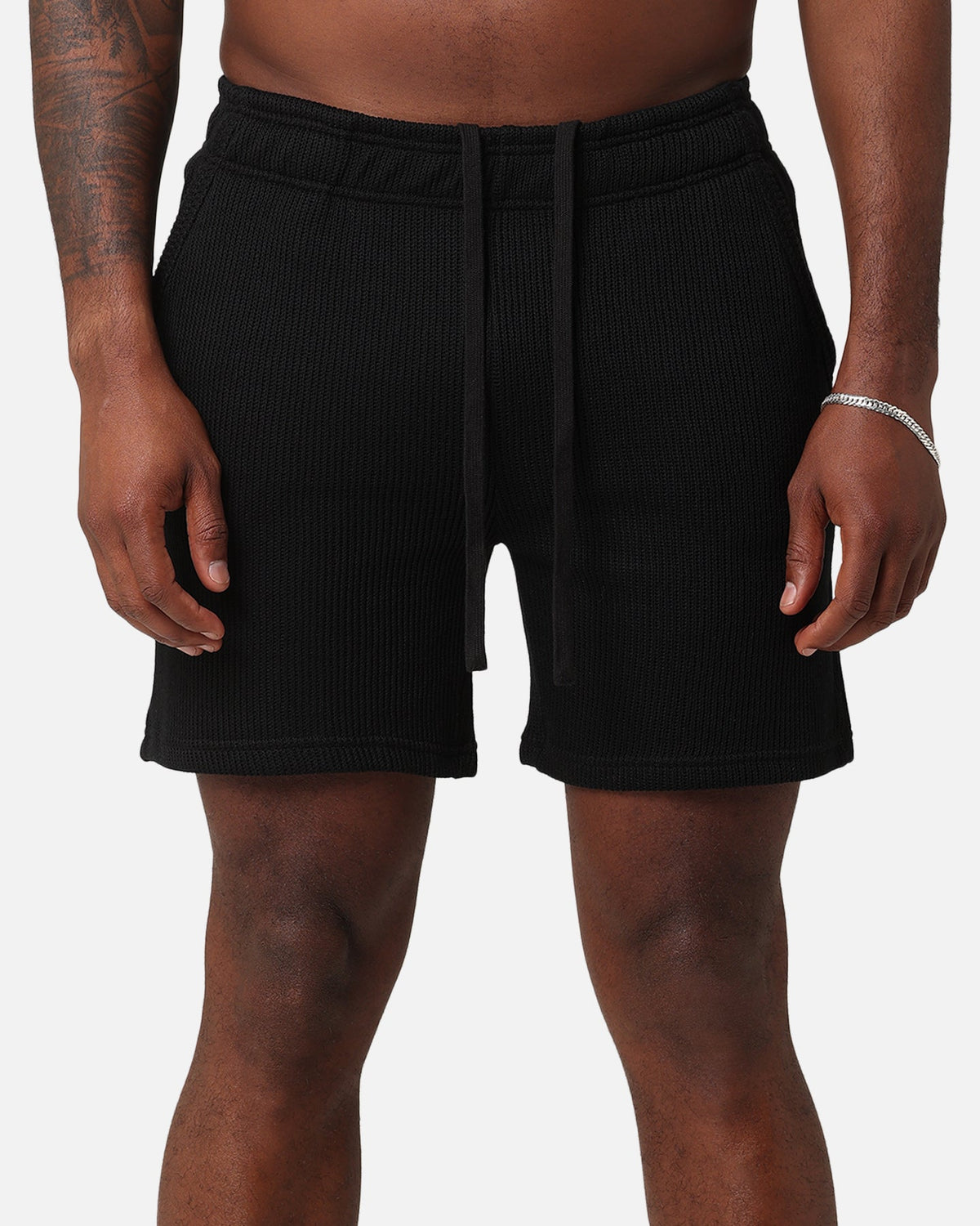 XXIII Broad Knit Shorts Black