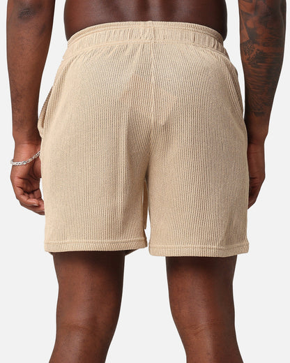 XXIII Broad Knit Shorts Tan