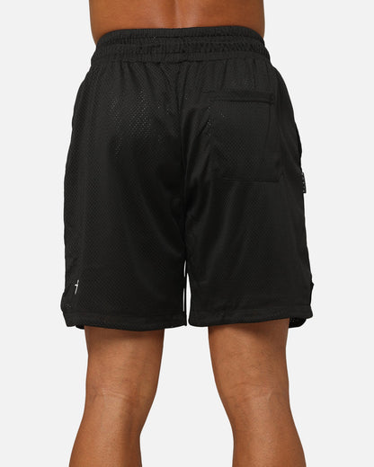 Saint Morta Members Club Mesh Shorts Black