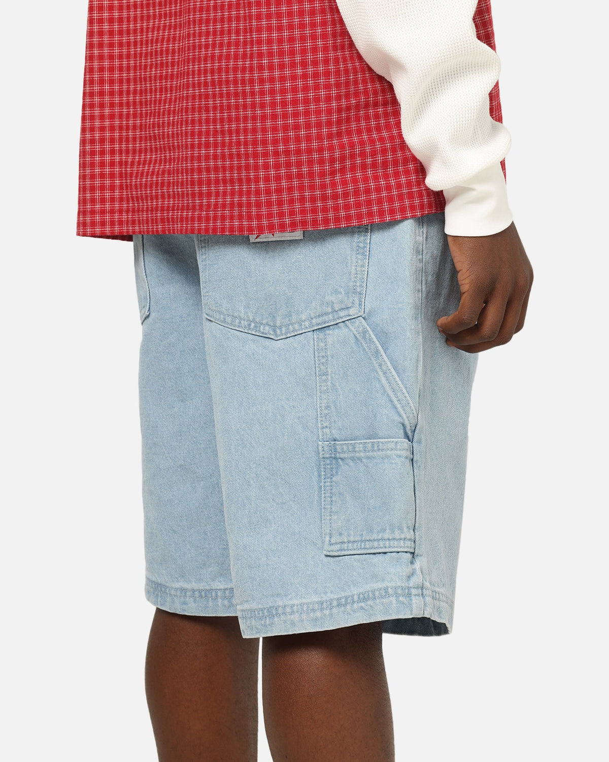 Carre Carpenter Jorts Light Blue Denim