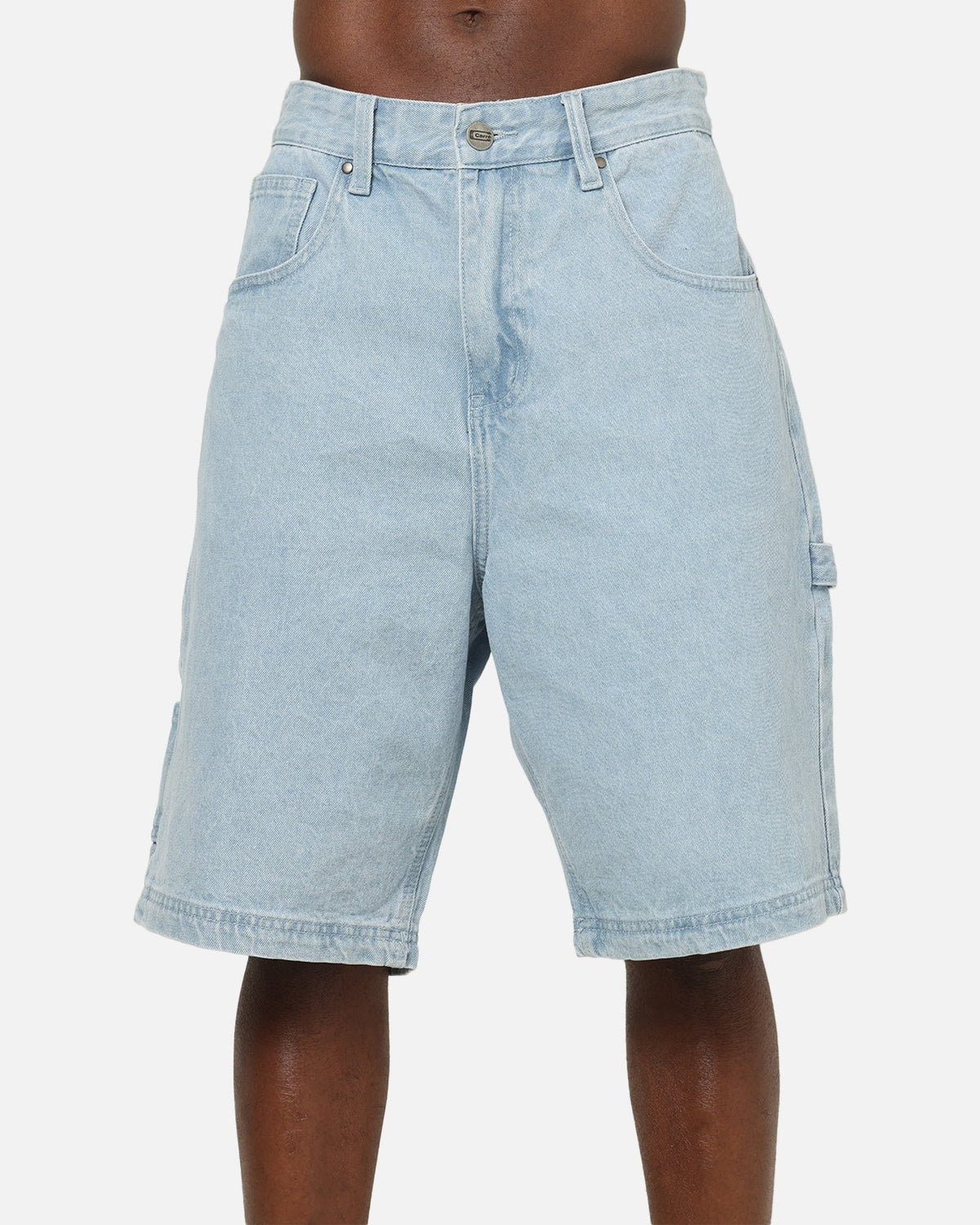 Carre Carpenter Jorts Light Blue Denim