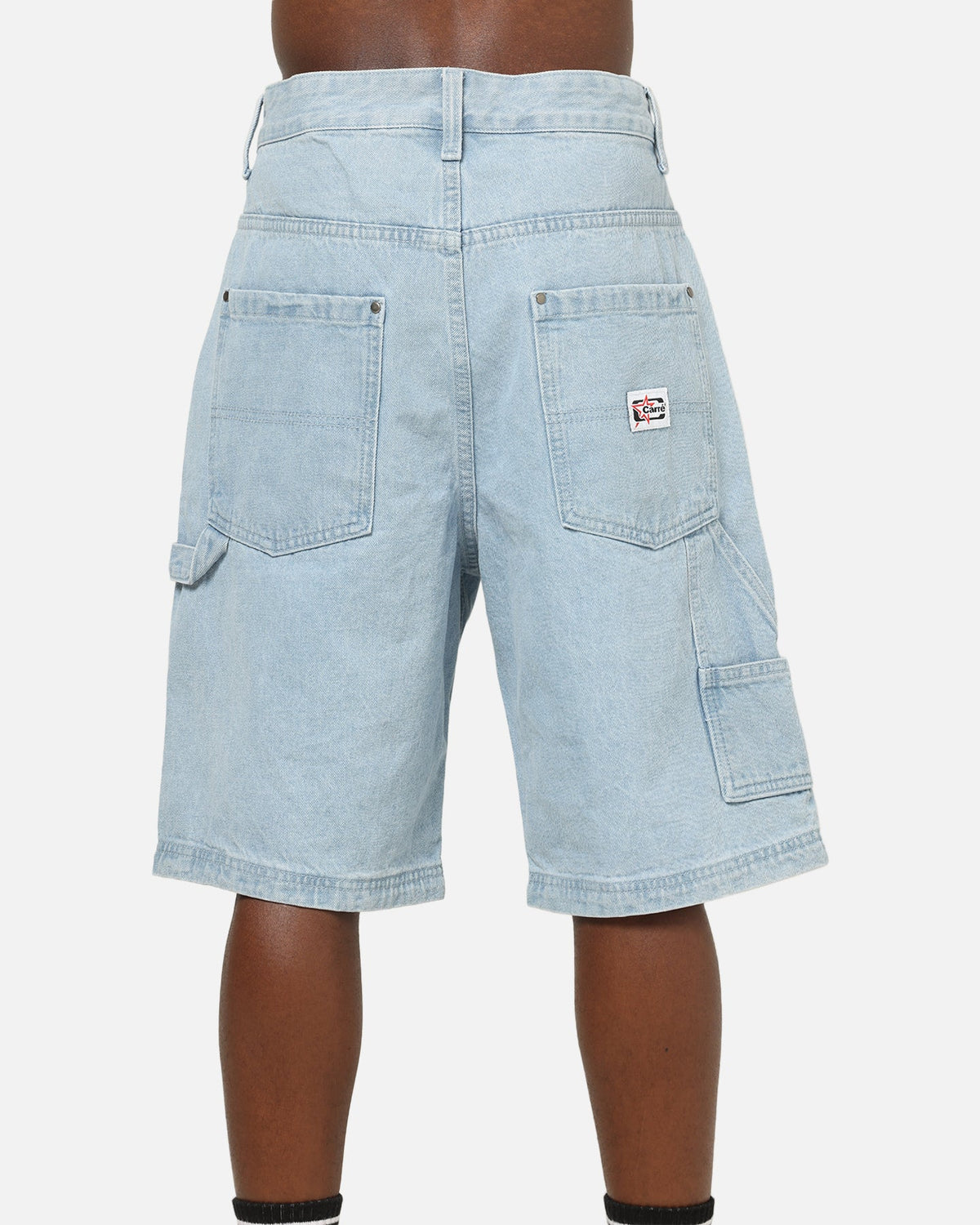 Carre Carpenter Jorts Light Blue Denim