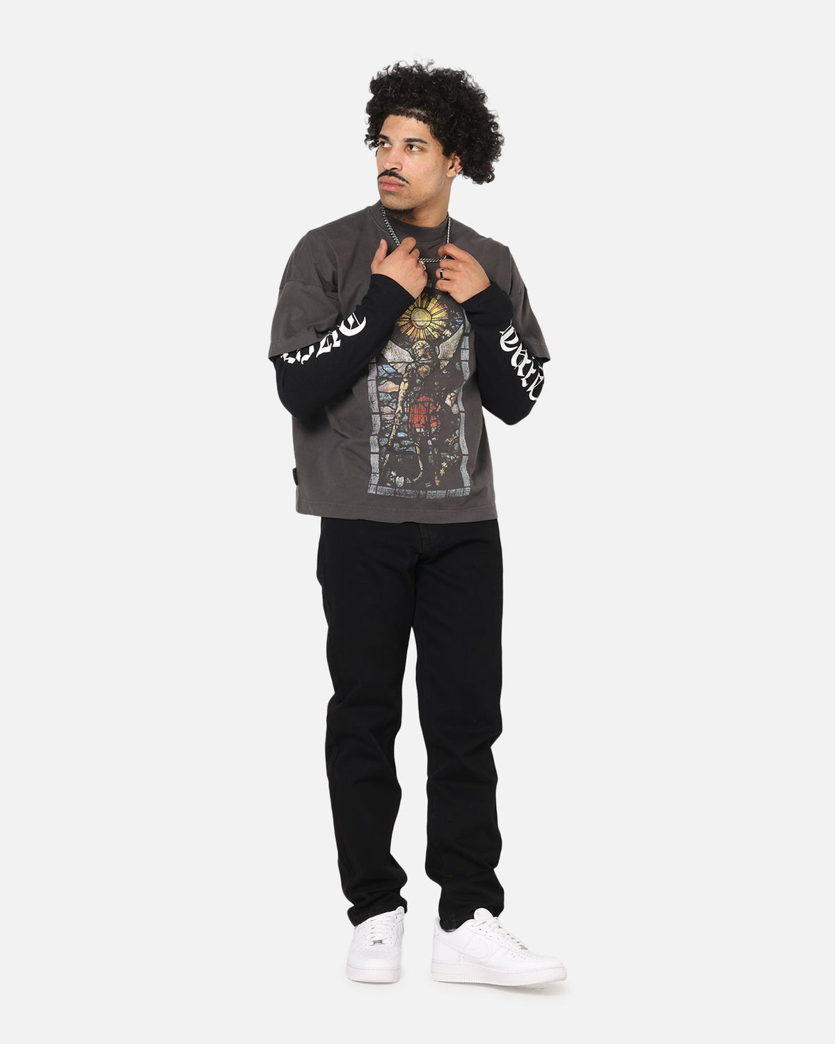 Saint Morta Psykhe Jeans Black Stonewash