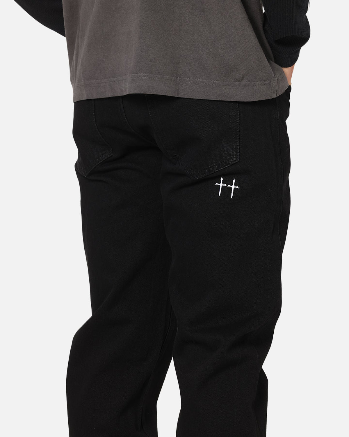 Saint Morta Psykhe Jeans Black Stonewash