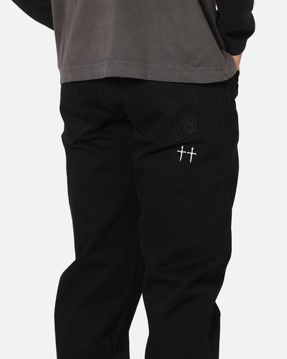 Saint Morta Psykhe Jeans Black Stonewash