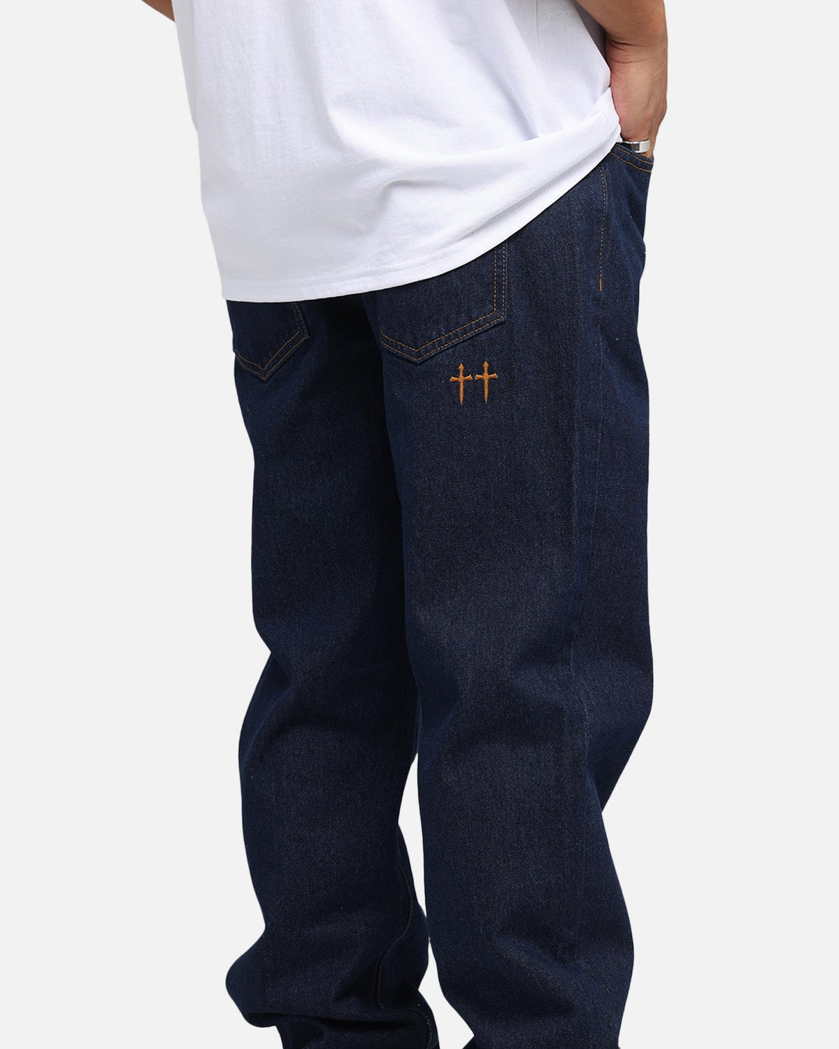 Saint Morta Psykhe Jeans Indigo/Tan
