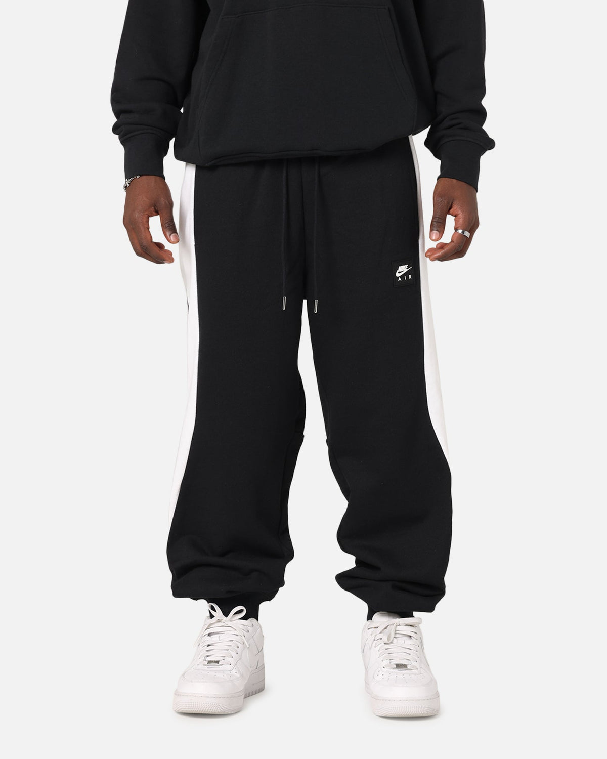 Nike Air Fleece Joggers Black/White/Black