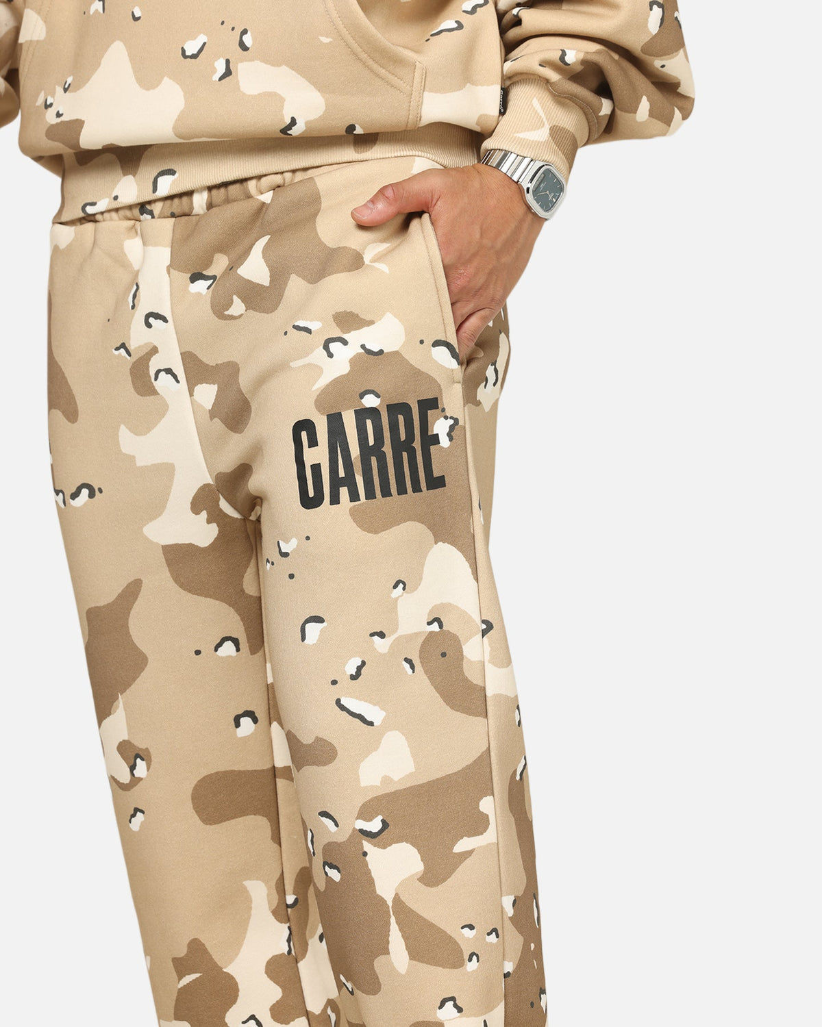 Carre Premium Essentials Track Pant Brown Camo
