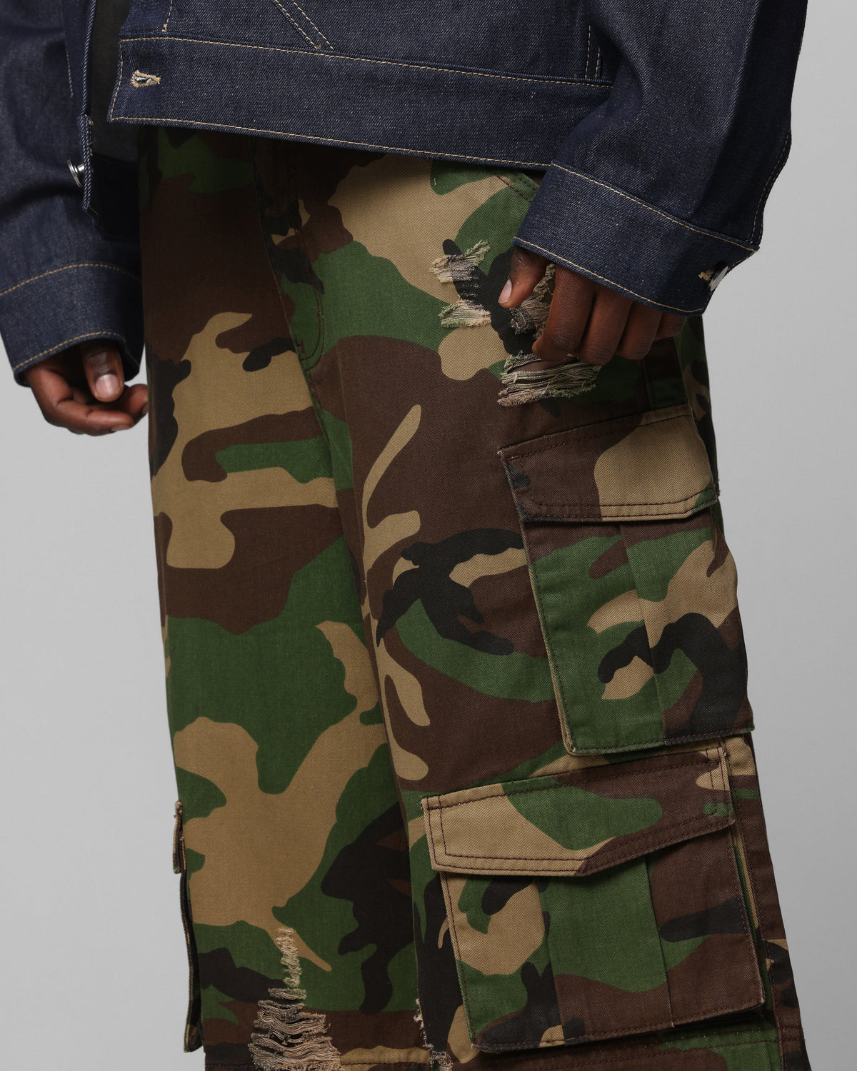 Loiter Collateral Cargo Shorts Camo