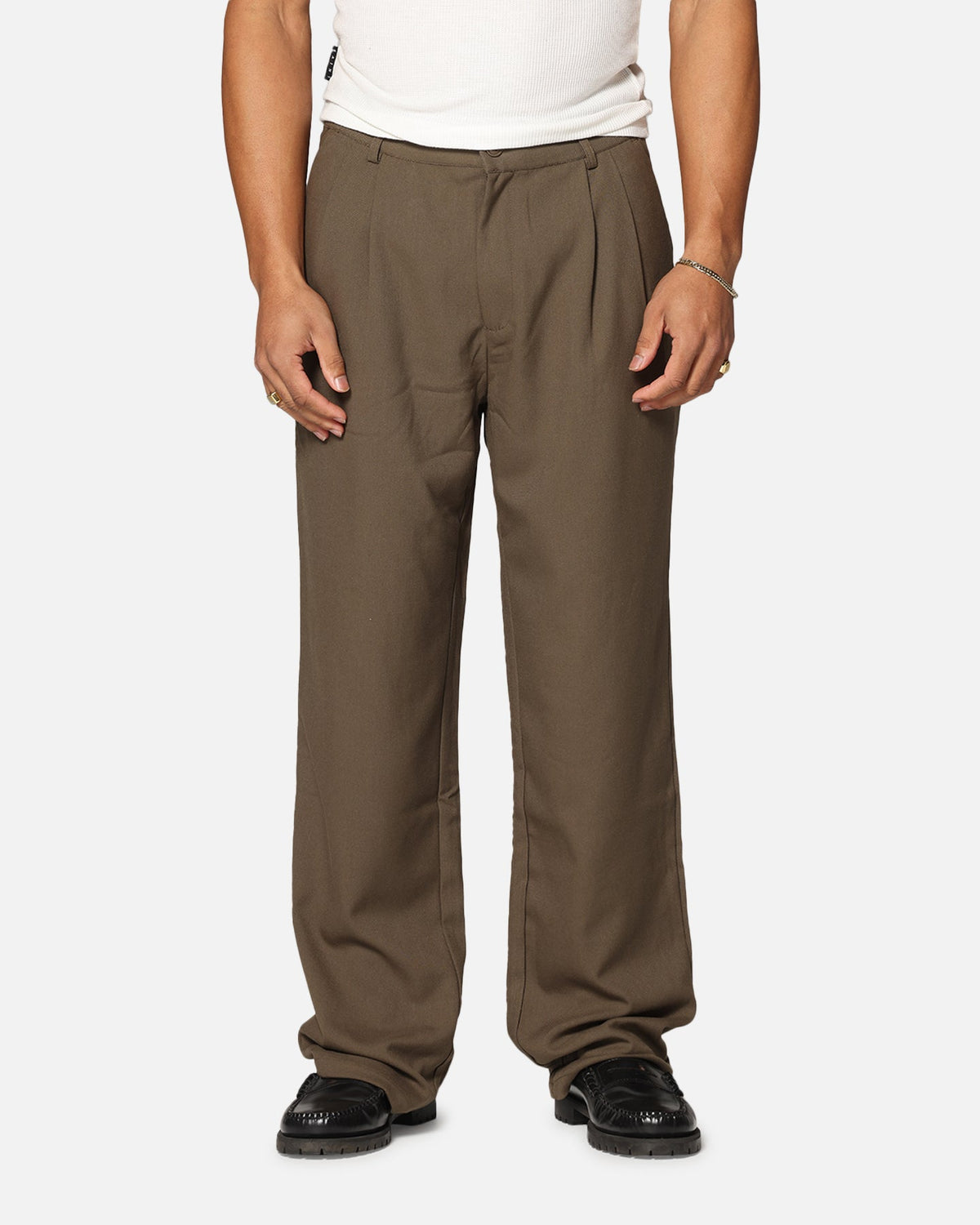 Carre Atlas Wide Leg Pants Khaki