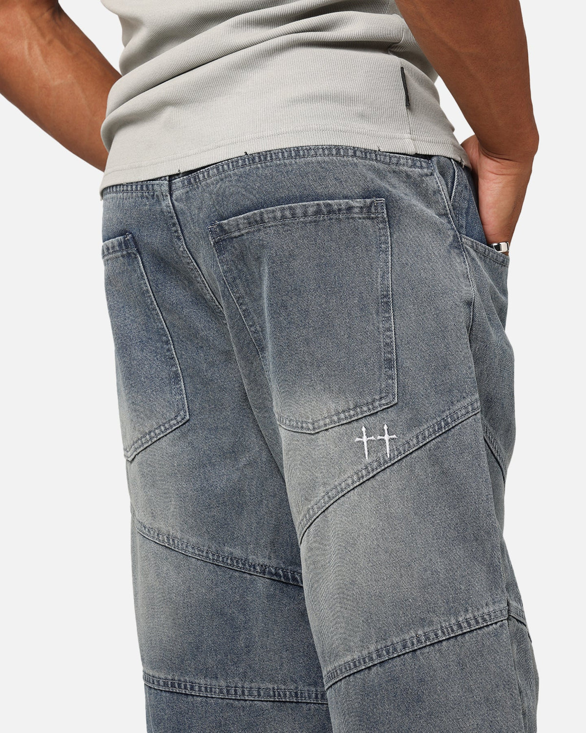 Saint Morta Amplus Armoury Jeans Dirty Denim