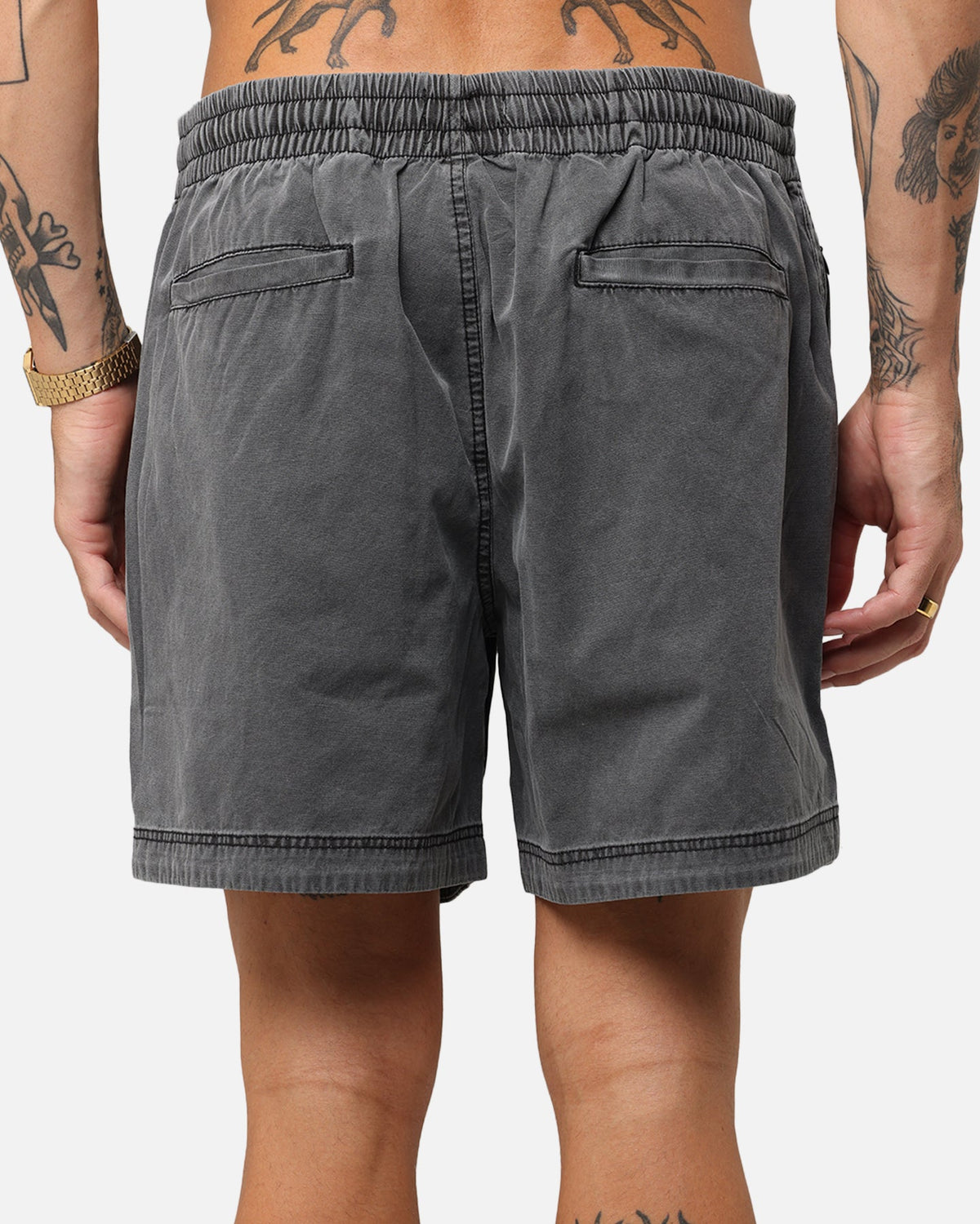XXIII Court Shorts Washed Black