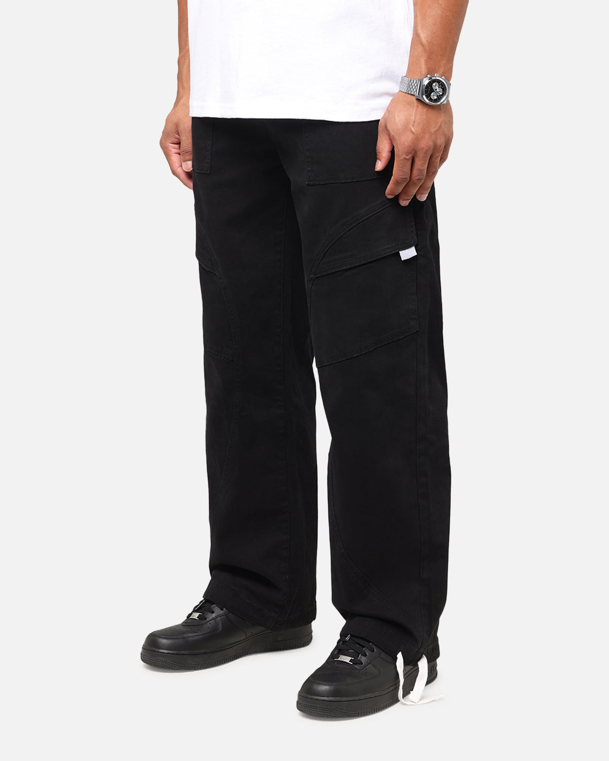 Saint Morta Aera Baggy Cargo Pants Vintage Black