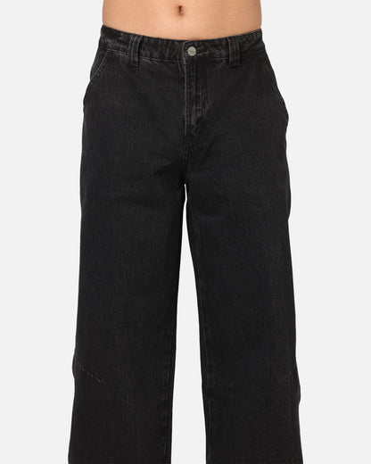 Saint Morta Amplus Sidewinder Jeans Black/Off White