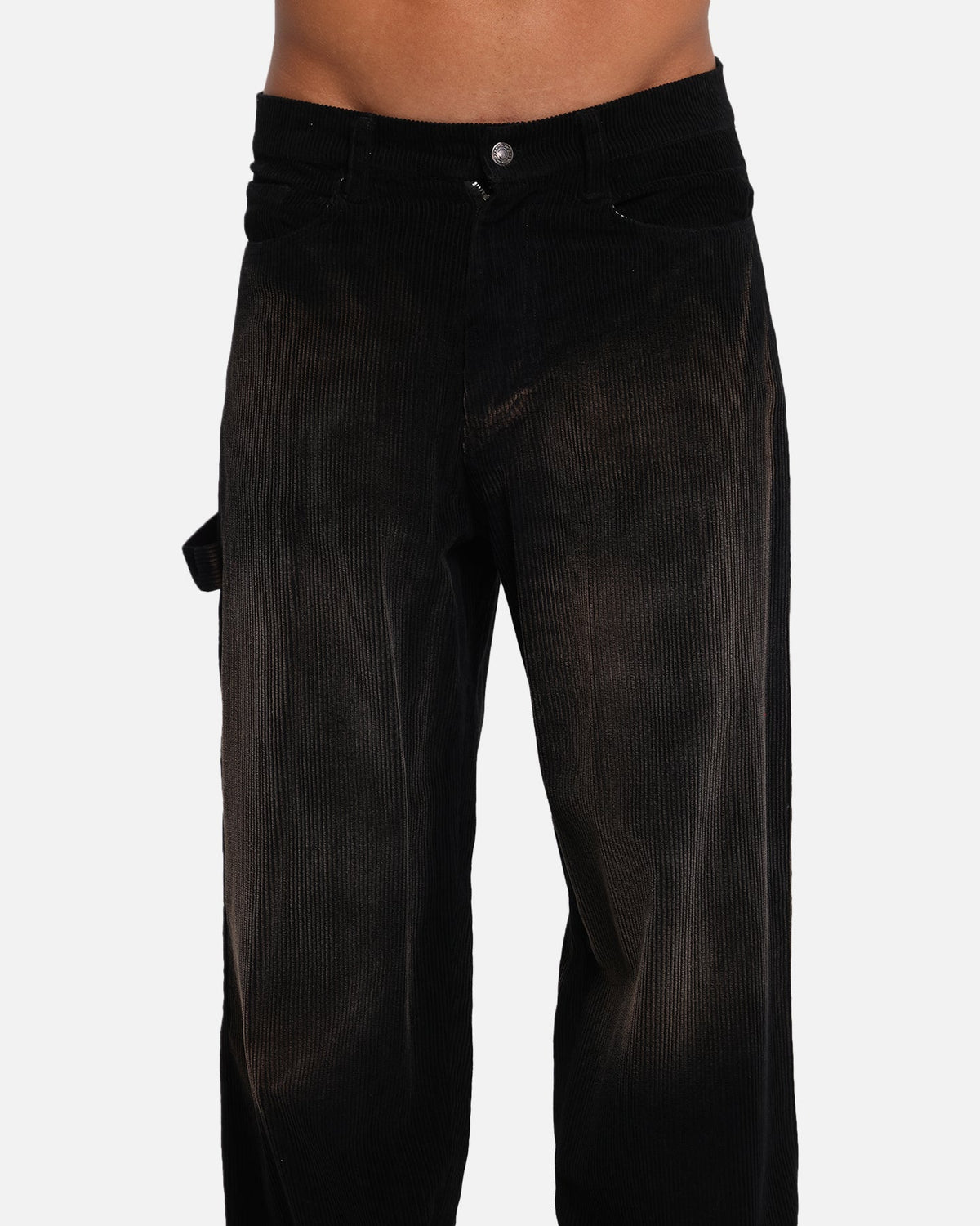 XXIII Corduroy Wash Pants Black