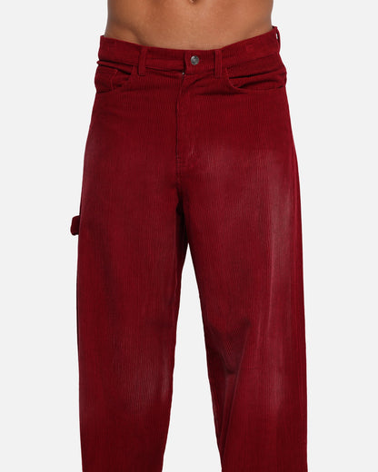 XXIII Corduroy Wash Pants Burgundy