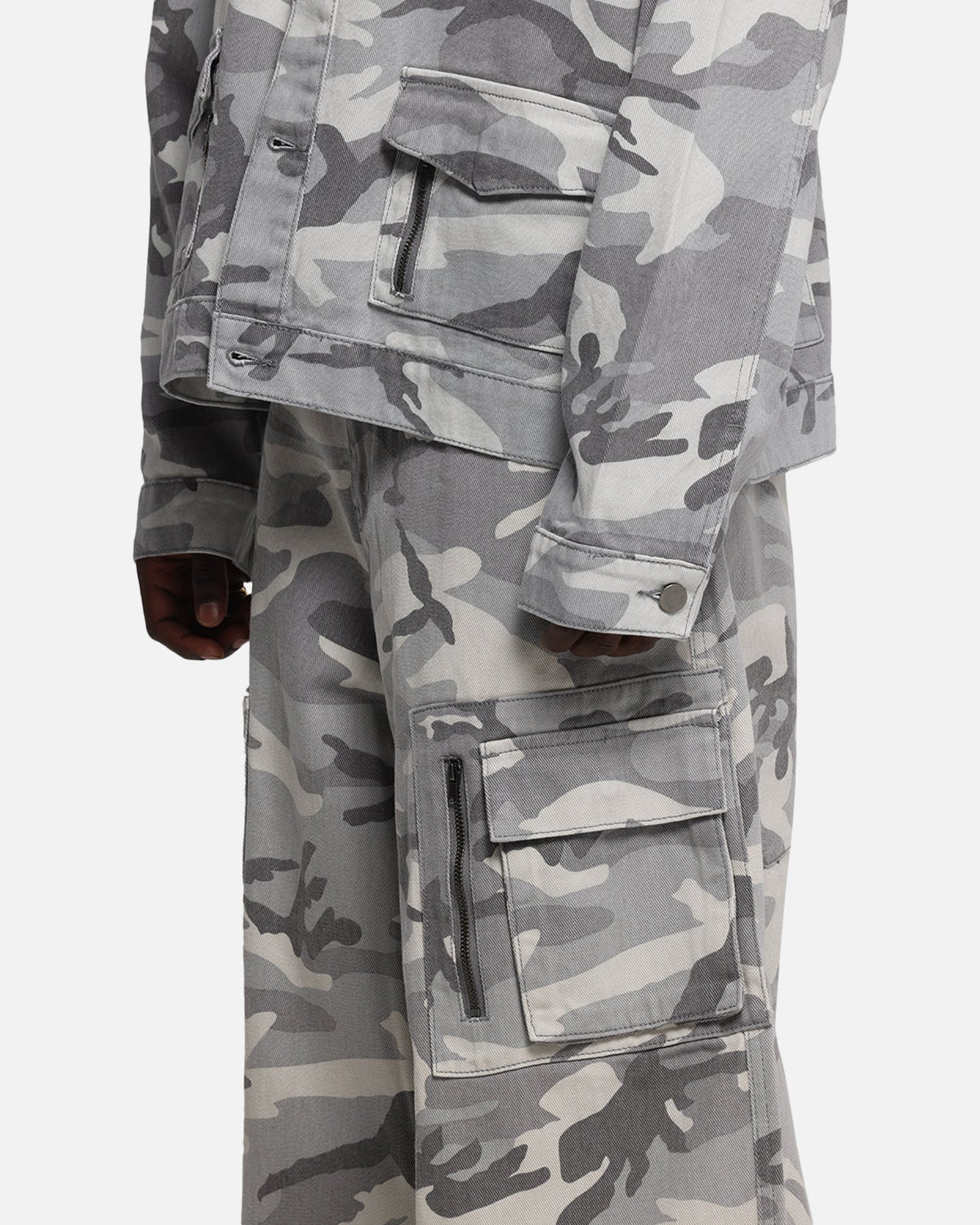 Loiter Combat Cargo Pants Snow Camo