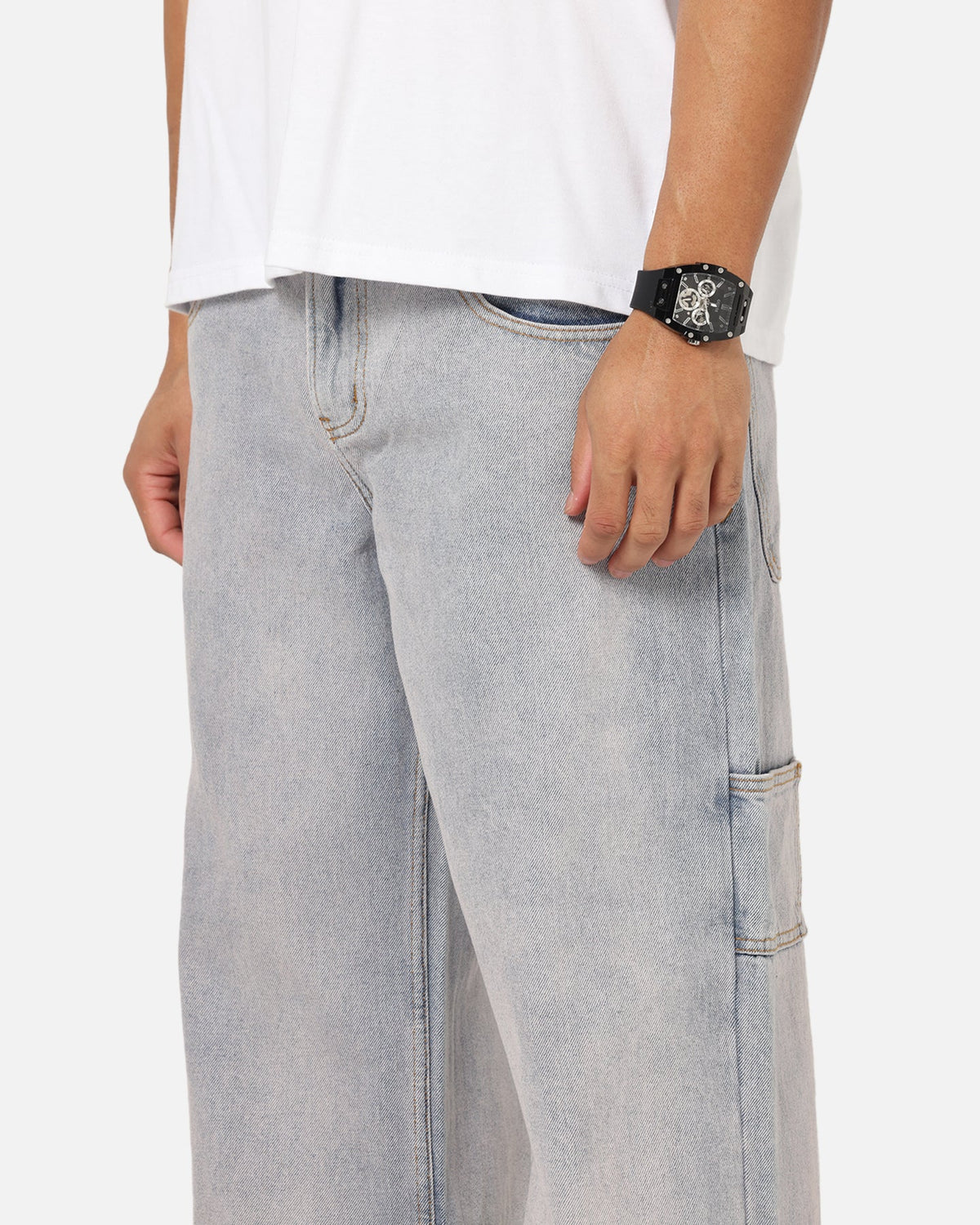 Saint Morta Amplus Vintage Jeans Washed Purple