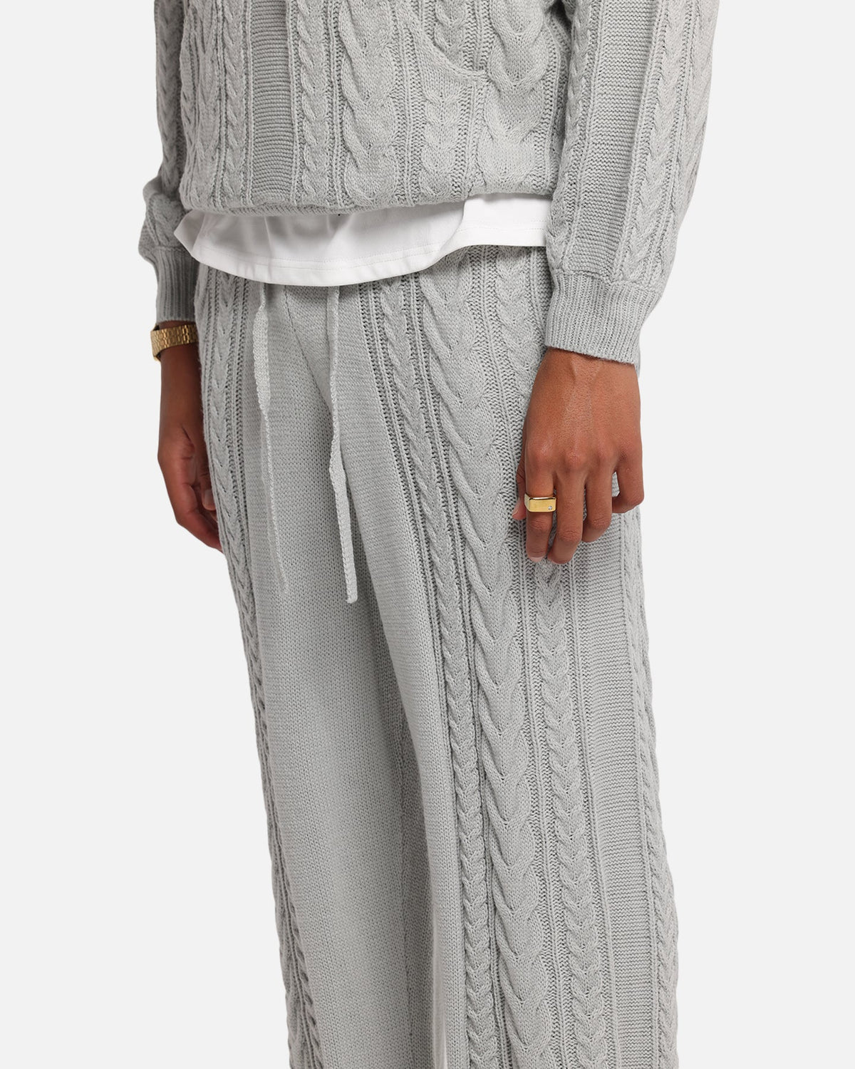 XXIII Lakes Knitted Pants Grey