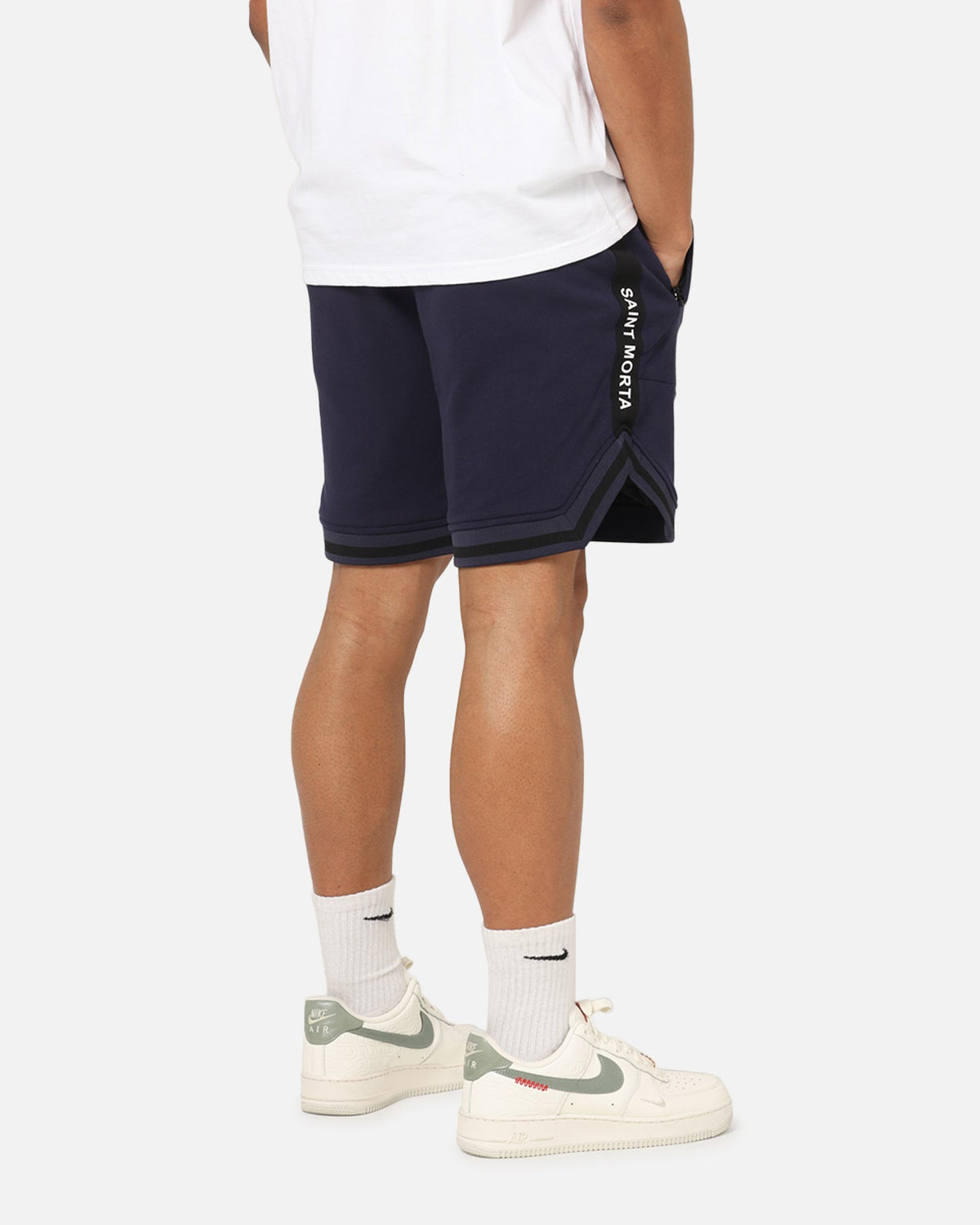 Saint Morta Icon X Fleece Short Indigo