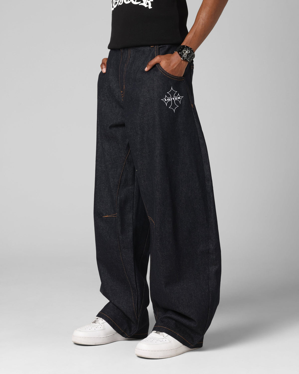 Loiter F-16 Balloon Jeans Indigo