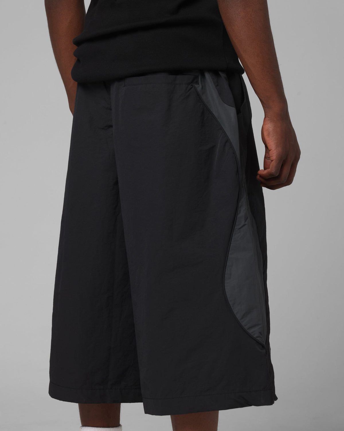 Loiter Club Classic Track Shorts Black