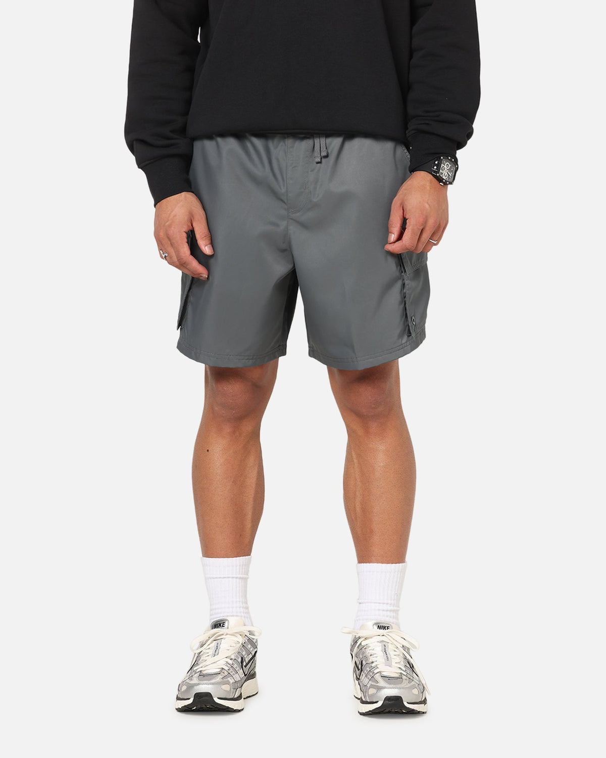Jordan Brooklyn Cargo Shorts Iron Grey