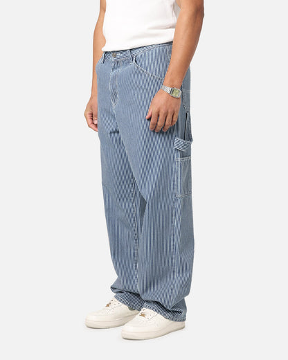 XXIII Striped Work Pant Navy Stripe