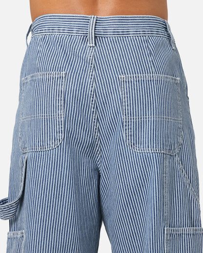 XXIII Striped Work Pant Navy Stripe