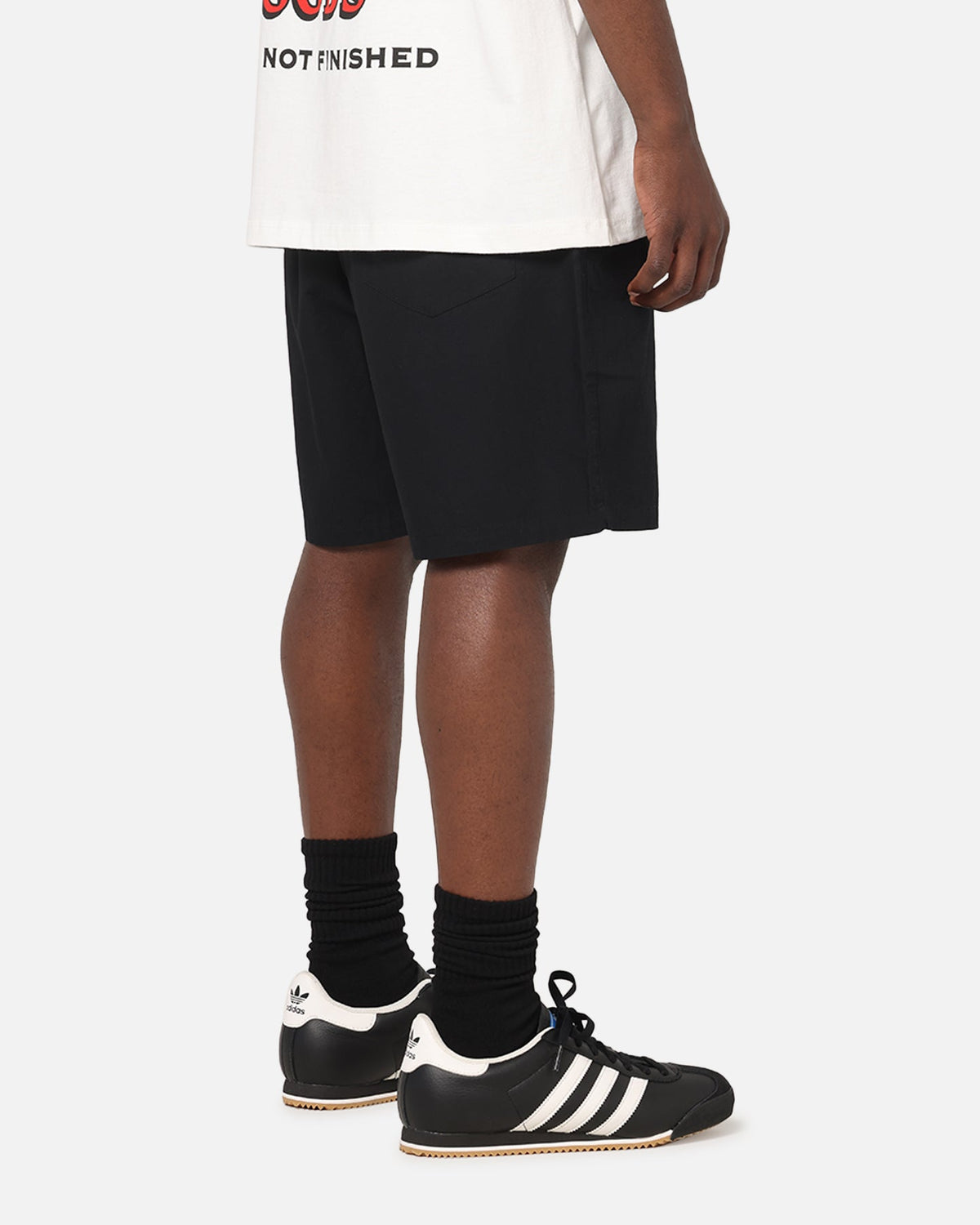 Carre Da Script Beach Shorts Black