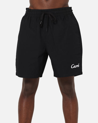 Carre Da Script Beach Shorts Black