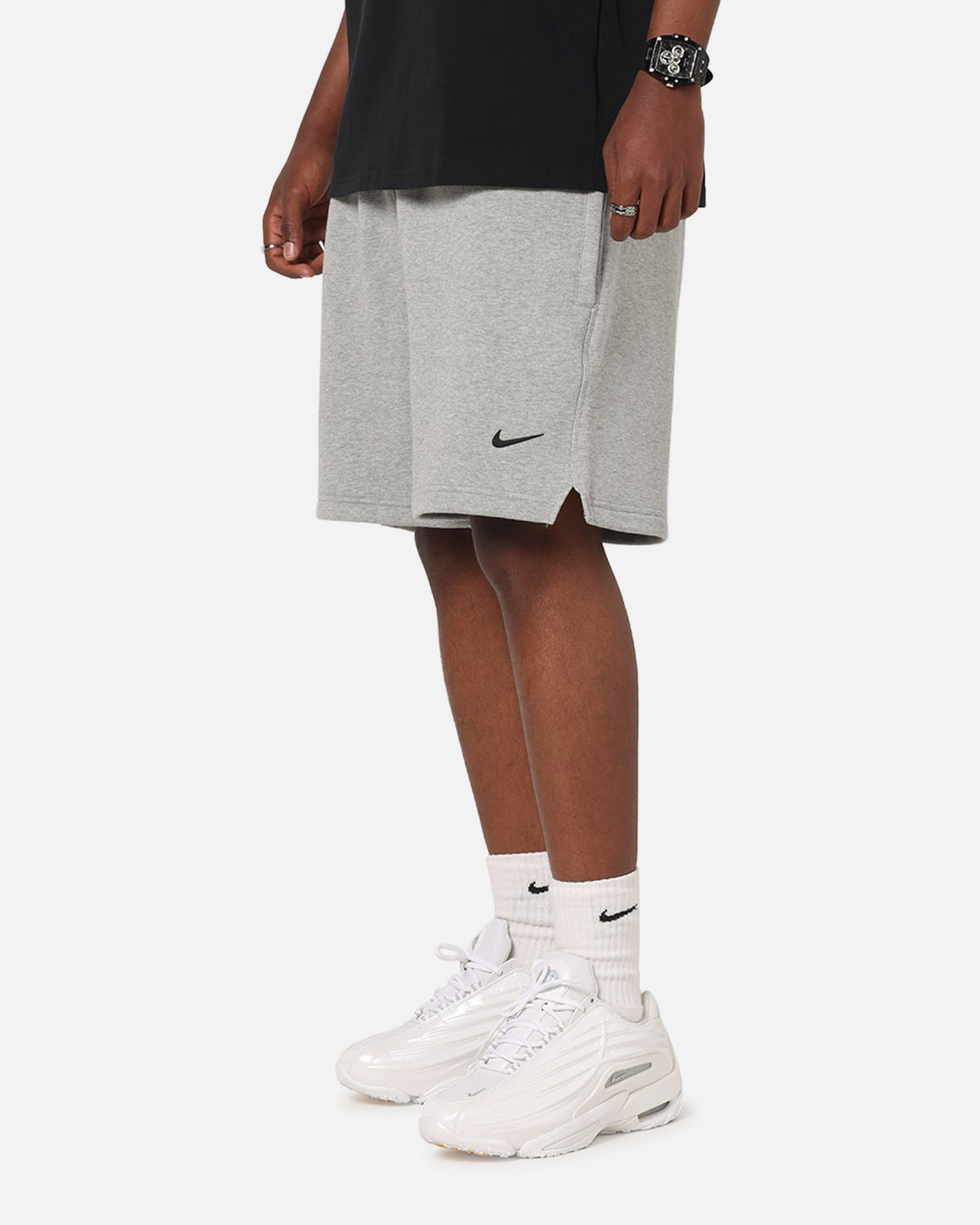 Nike Nocta Fleece CS Fleece Shorts Dark Grey Heather