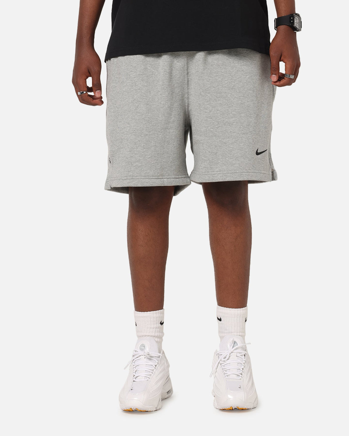 Nike Nocta Fleece CS Fleece Shorts Dark Grey Heather