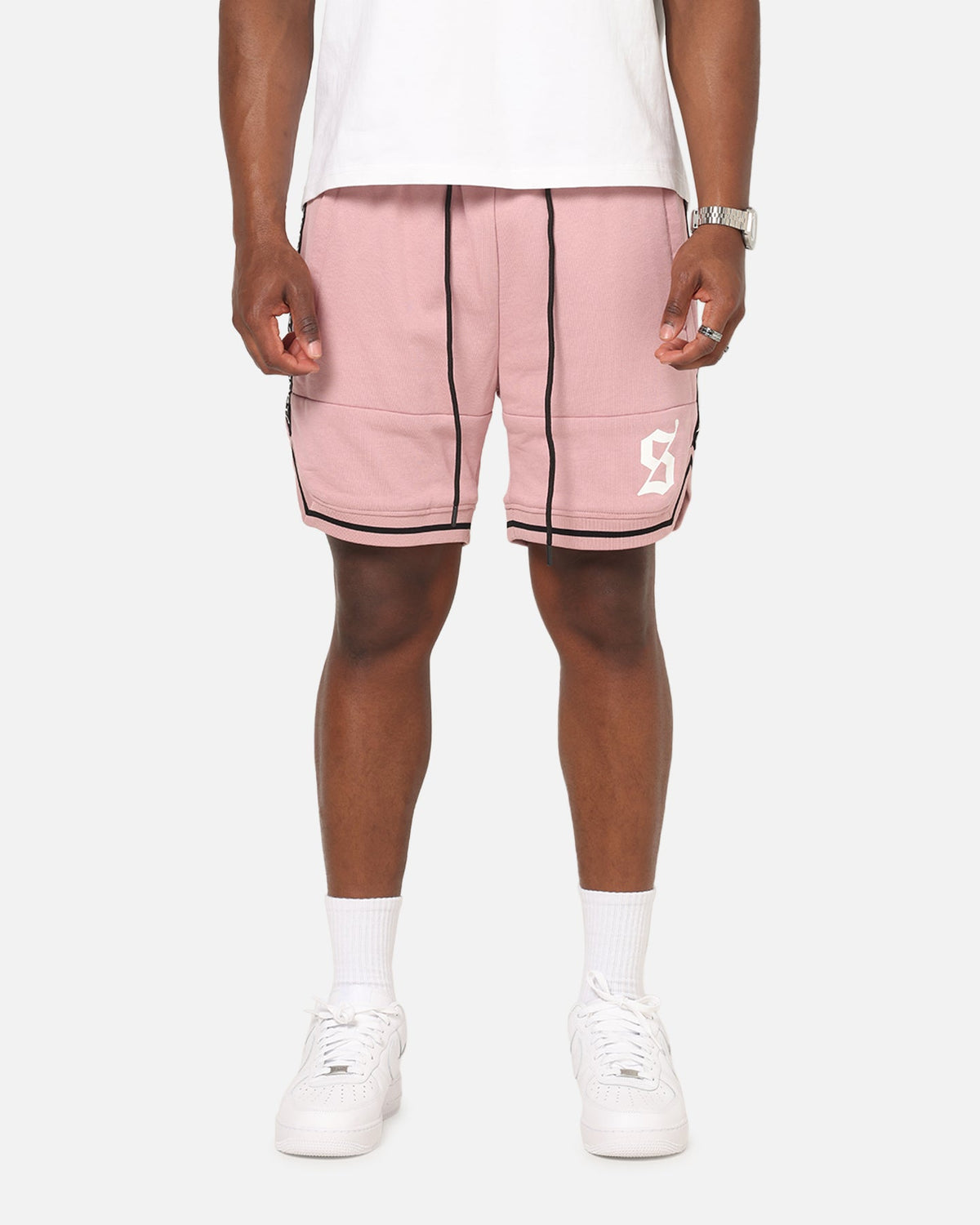 Saint Morta Icon X Fleece Shorts Dusty Pink