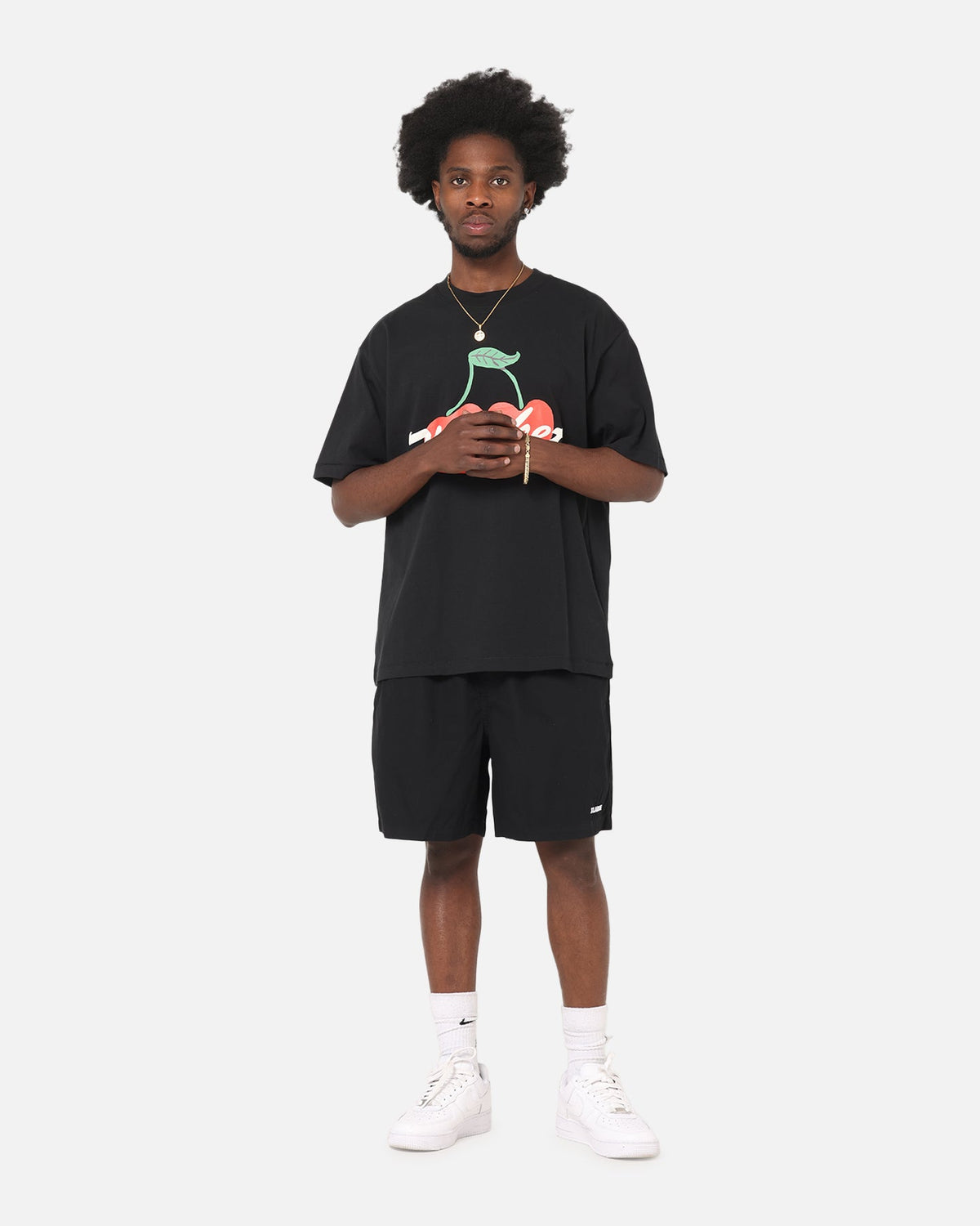 X-Large 91 Stock Beach Shorts Black